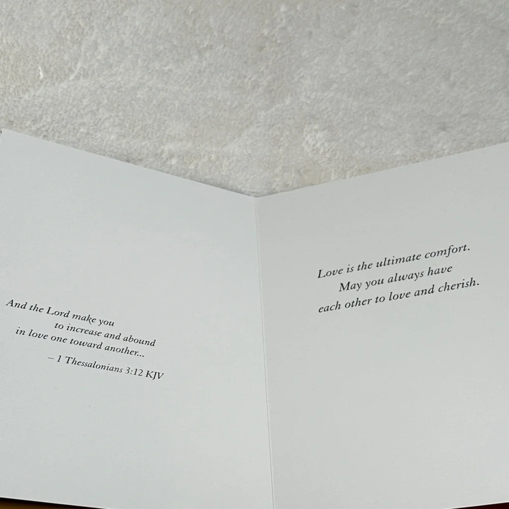 Lawson Falle Scripture Inspirational Cards Envelope Couples Floral Set Of 4 NWOT